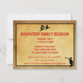 ヴィンテージスタイルジャンプロープシルエットファミリ懇親会 招待状 (裏面)