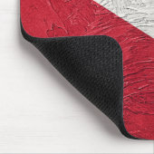 ヴィンテージスタイルスキューバ国旗。ダイバーダウンフラグ マウスパッド (コーナー)