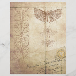 ヴィンテージスタイルスクラップブックエフェメラ