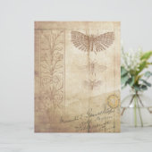 ヴィンテージスタイルスクラップブックエフェメラ (スタンド正面)