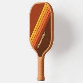 ヴィンテージスタイルスストライプのポーツ ピックルボールラケット (左)