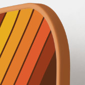 ヴィンテージスタイルスストライプのポーツ ピックルボールラケット (左詳細)