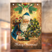 ヴィンテージスタイルセントニコラス（サンタクロース）クリスマス  ウィンドウサイン (シート2)