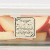 ヴィンテージスタイルソープ&コスメティックタンパーチメントスタイル ラベル (貼付)