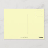 ヴィンテージスタイルタバコと出荷ライン広告 ポストカード (裏面)