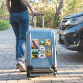 ヴィンテージスタイルトラベルシール シール (スーツケースインサイチュ)