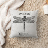 ヴィンテージスタイルトンボ署名 クッション (ブランケット)