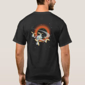 ヴィンテージスタイルドロンレース Tシャツ (裏面)