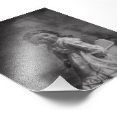 ヴィンテージスタイルドールポートレート – ティアナ座り フォトプリント            (角)