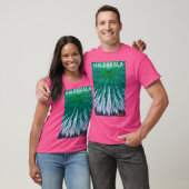 ヴィンテージスタイルハレアカラ旅行ポスター Tシャツ (ユニセックス)