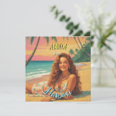 ヴィンテージスタイルハワイアントラベルアロハから シーズンカード (スタンド正面)