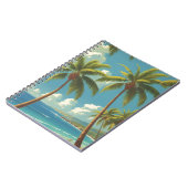 ヴィンテージスタイルハワイアントラベルアロハfromハワイ ノートブック (左側)