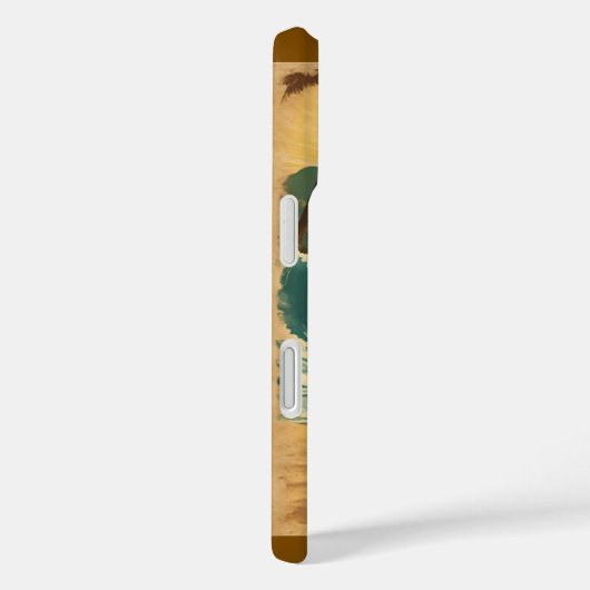 ヴィンテージスタイルハワイアントラベルホノルルミッドパシフィック Case-Mate iPhoneケース (裏面 / 右)