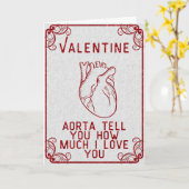 ヴィンテージスタイルハートおもしろいグリッターバレンタインカード カード (黄色い花)