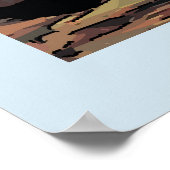 ヴィンテージスタイルバイキング ポスター (角)