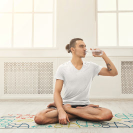 ヴィンテージスタイルパステル ヨガマット