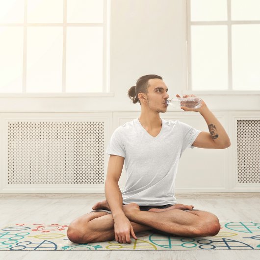 ヴィンテージスタイルパステル ヨガマット