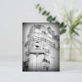 ヴィンテージスタイルパリポストカードメトロサイン ポストカード (スタンド正面)