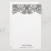 ヴィンテージスタイルパーソナライズされた固定 (正面/裏面)