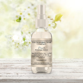 ヴィンテージスタイルパール箔化粧品用ラベル スクエアシール