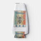 ヴィンテージスタイルビークイーンハニービーキーパービーキーパー ボトルクーラー (正面)