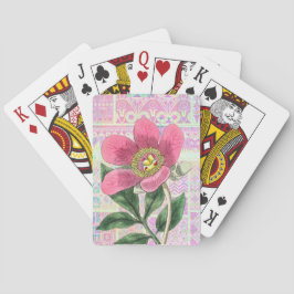 ヴィンテージスタイルピンクポピートランプ トランプ