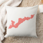 ヴィンテージスタイルフィッシャーアイランドロゴ枕 クッション (ブランケット)