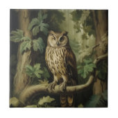 ヴィンテージスタイルフクロウ タイル (正面)