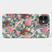 ヴィンテージスタイルフラワーピンクフローラ電話ケース Case-Mate iPhoneケース (裏面(横))