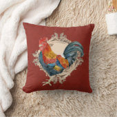 ヴィンテージスタイルフランスのカントリー素朴バーンドスター クッション (ブランケット)