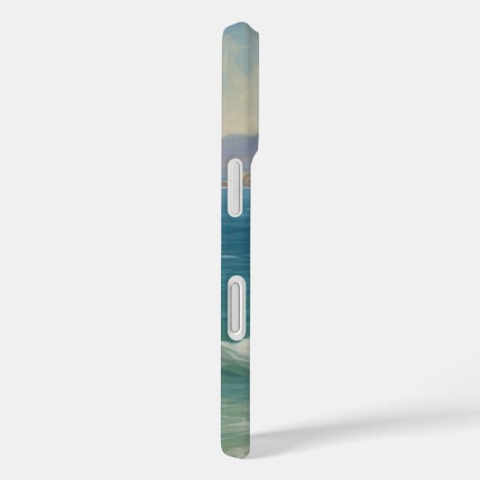 ヴィンテージスタイルフランスのリビエラトラベルビーチガール Case-Mate iPhoneケース (裏面 / 右)