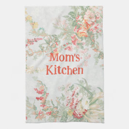 ヴィンテージスタイルフローラママのキッチンディッシュタオル キッチンタオル
