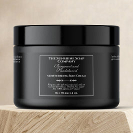 ヴィンテージスタイルブラック化粧品JARラベル ペットボトルラベル