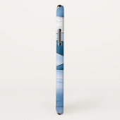 ヴィンテージスタイルブルーターボ航空機 Case-Mate iPhoneケース (裏面/右)