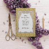 ヴィンテージスタイルブルーベル花 – イエローカード