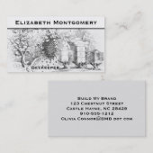 ヴィンテージスタイルプロフェッショナルビーキーパー名刺 名刺 (正面/裏面)