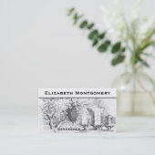 ヴィンテージスタイルプロフェッショナルビーキーパー名刺 名刺 (スタンド正面)