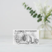 ヴィンテージスタイルプロフェッショナルビーキーパー名刺 名刺 (スタンド正面)