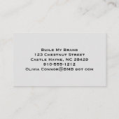 ヴィンテージスタイルプロフェッショナルビーキーパー名刺 名刺 (裏面)