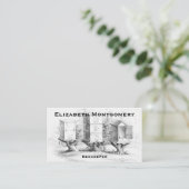 ヴィンテージスタイルプロフェッショナルビーキーパー名刺 名刺 (スタンド正面)