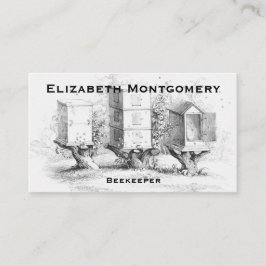 ヴィンテージスタイルプロフェッショナルビーキーパー名刺 名刺