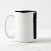 ヴィンテージスタイルベーカリーシャルボードポスター ツートーンマグカップ (左)