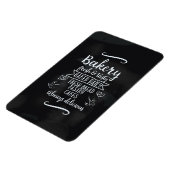 ヴィンテージスタイルベーカリーシャルボードポスター マグネット (左側)