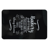 ヴィンテージスタイルベーカリーシャルボードポスター マグネット (横)