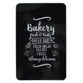 ヴィンテージスタイルベーカリーシャルボードポスター マグネット (縦)