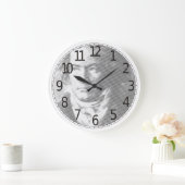 ヴィンテージスタイルベートーベンポートレート ラージ壁時計 (ホーム)