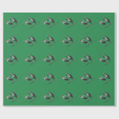 ヴィンテージスタイルボクシング包装紙 ラッピングペーパー (フラット)