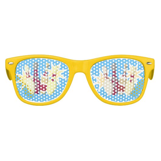 ヴィンテージスタイルボーリング キッズサングラス (正面)