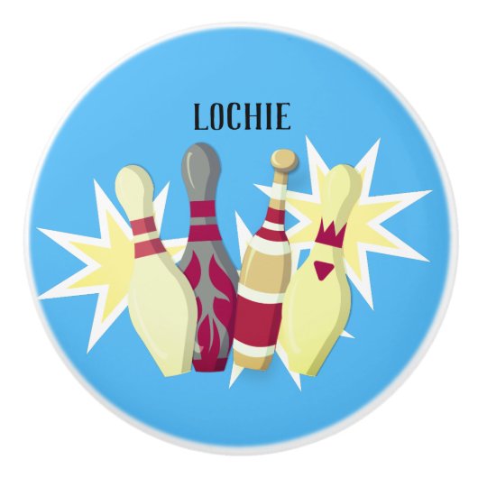 ヴィンテージスタイルボーリング セラミックノブ (正面)