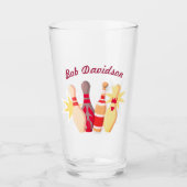 ヴィンテージスタイルボーリング タンブラーグラス (正面)